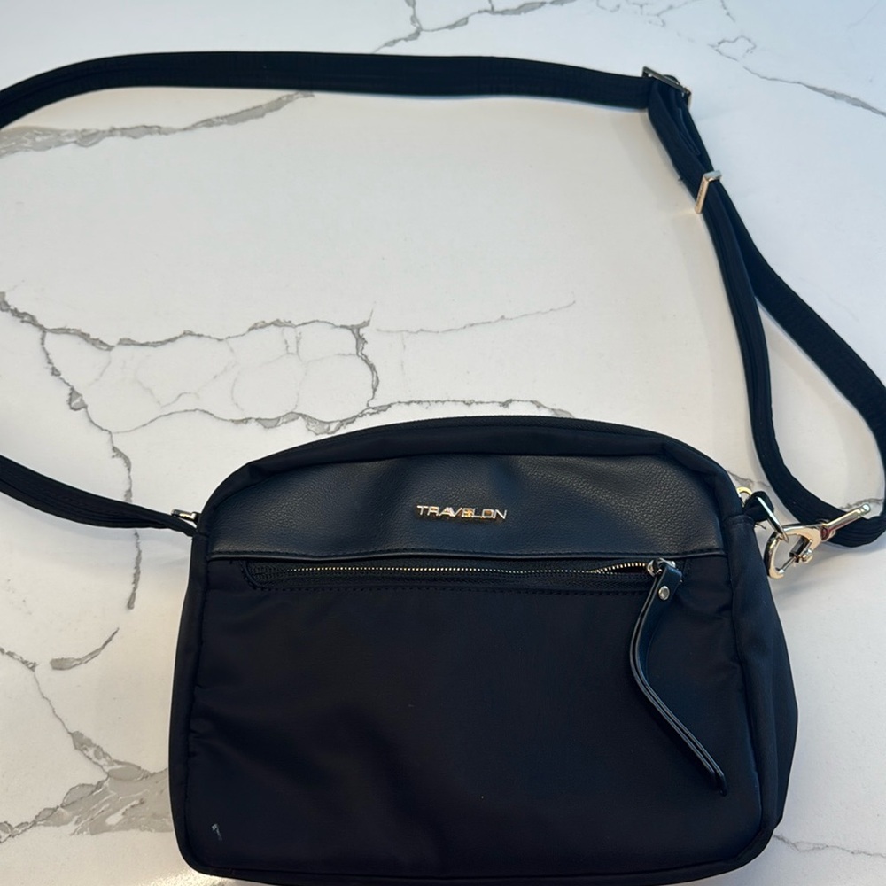 Travelon Black Crossbody Bag